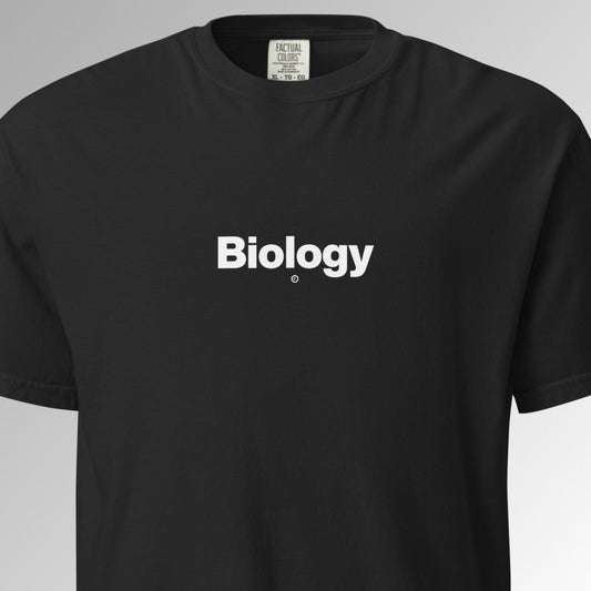 Biology T-Shirt - Black - Factual Objects