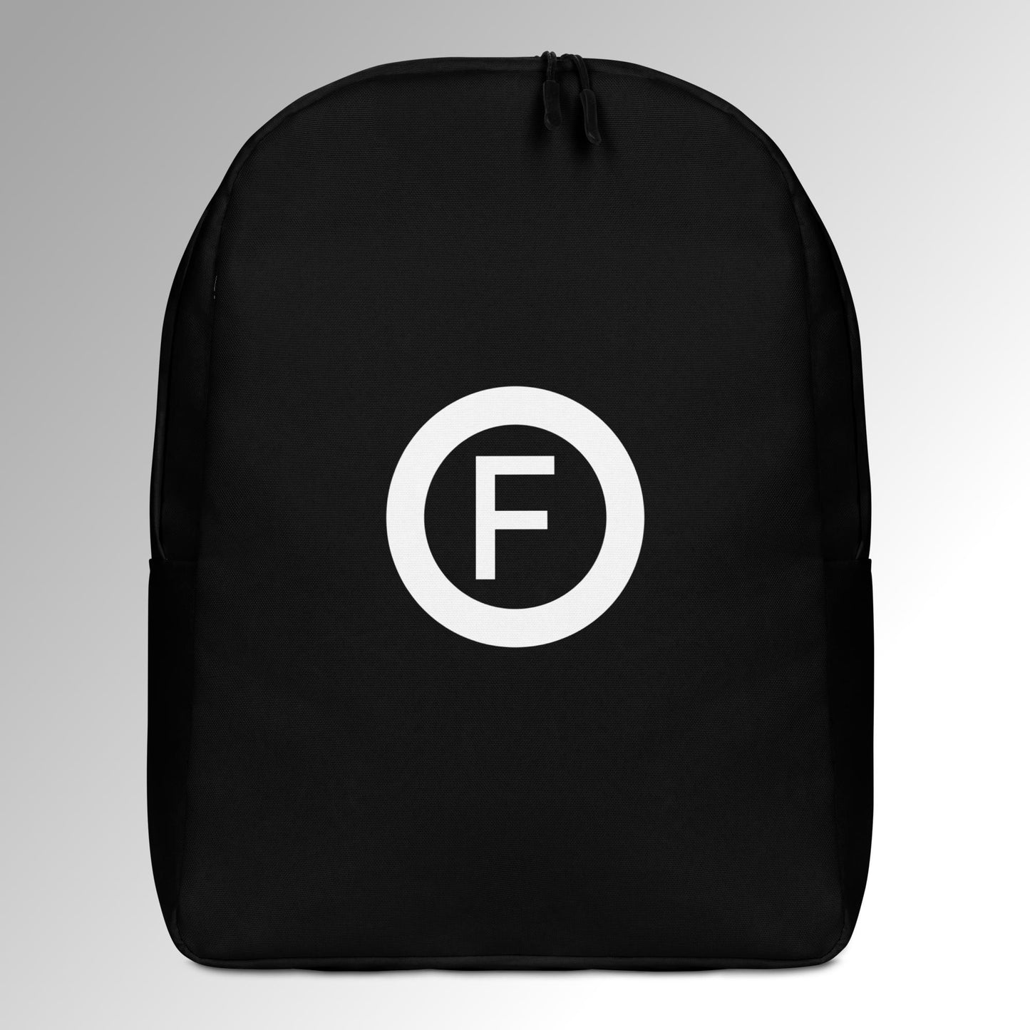 Factual Objects - Circle Logo - Backpack - Black