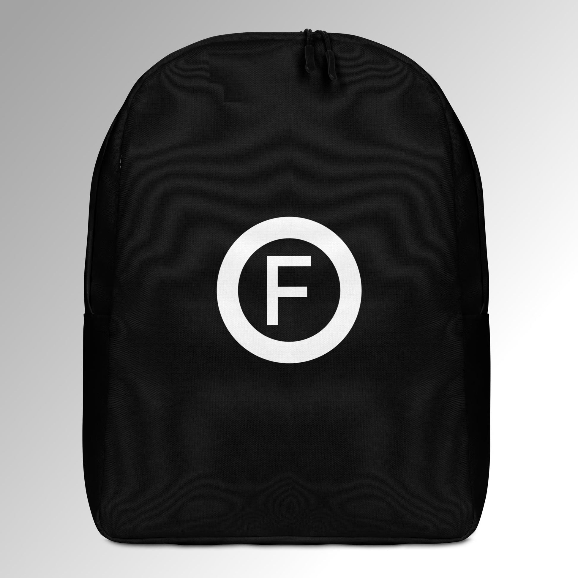 Factual Objects - Circle Logo - Backpack - Black
