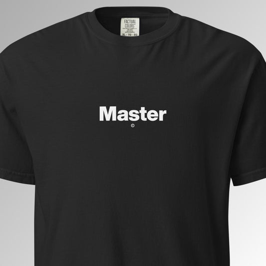 Master T-Shirt - Black - Factual Objects