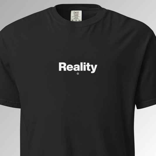 Reality T-Shirt - Black - Factual Objects