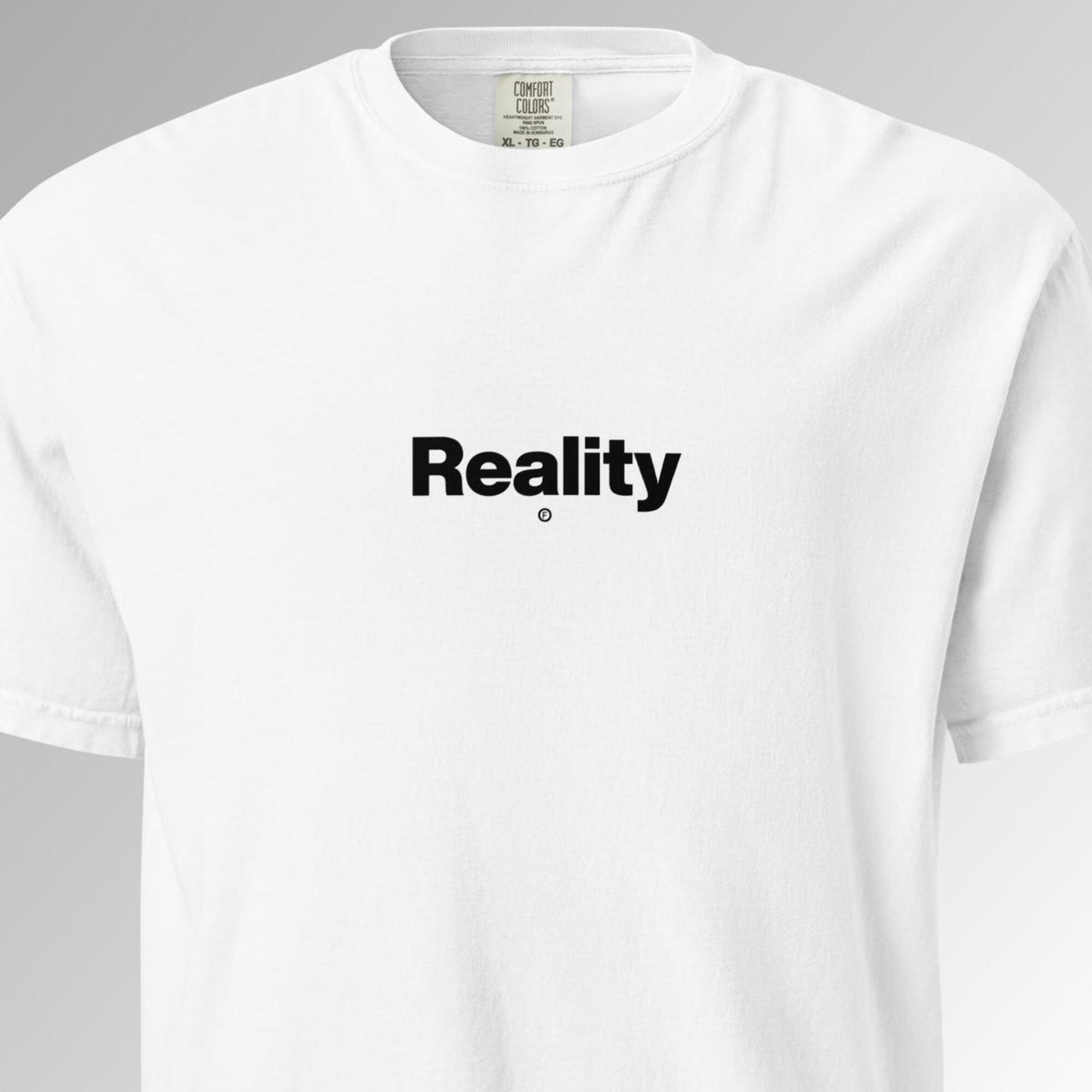Reality T-Shirt - White - Factual Objects