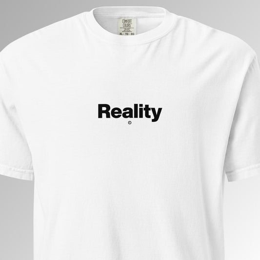 Reality T-Shirt - White - Factual Objects